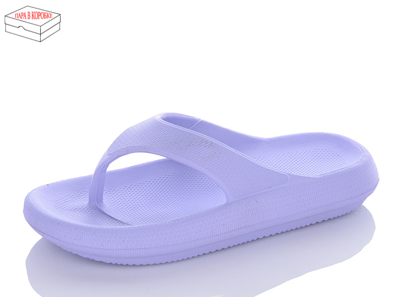 Шлепанцы Restime (35-39) TWL22272 lavander (лето)