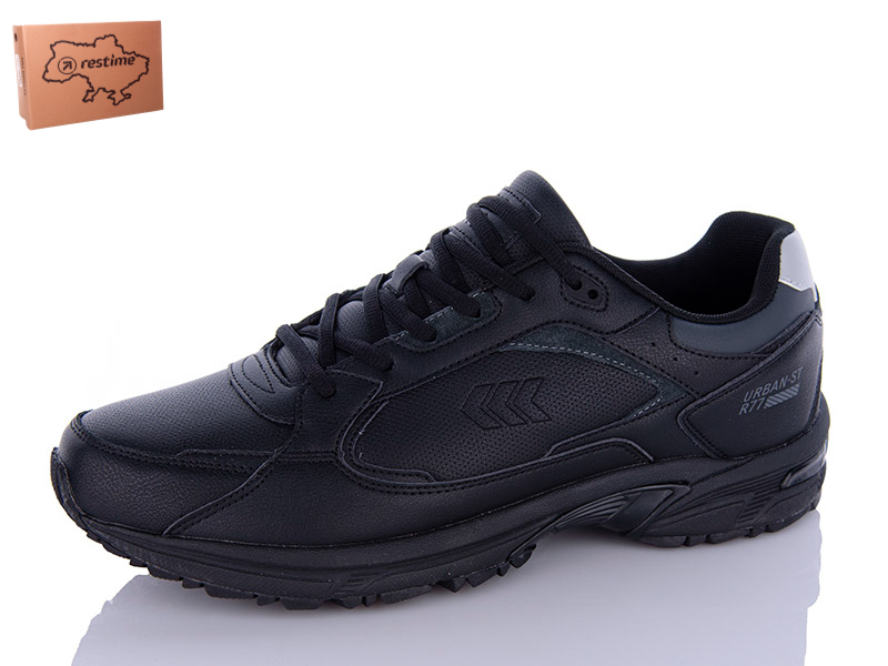 Кроссовки Restime (46-49) PGB24059 black батал (деми)
