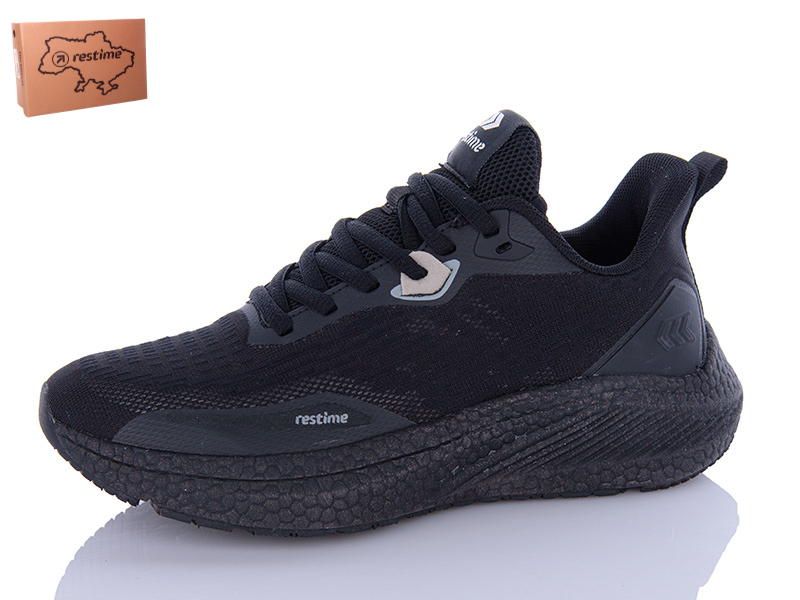 Кроссовки Restime (36-41) SWL24072 black (деми)