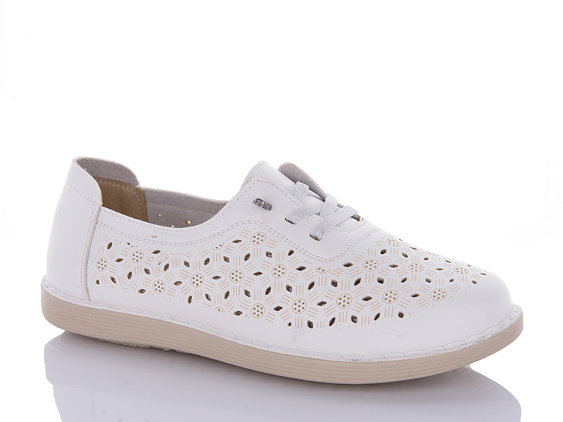 Туфли Maiguan (37-42) F13-3A white (лето)