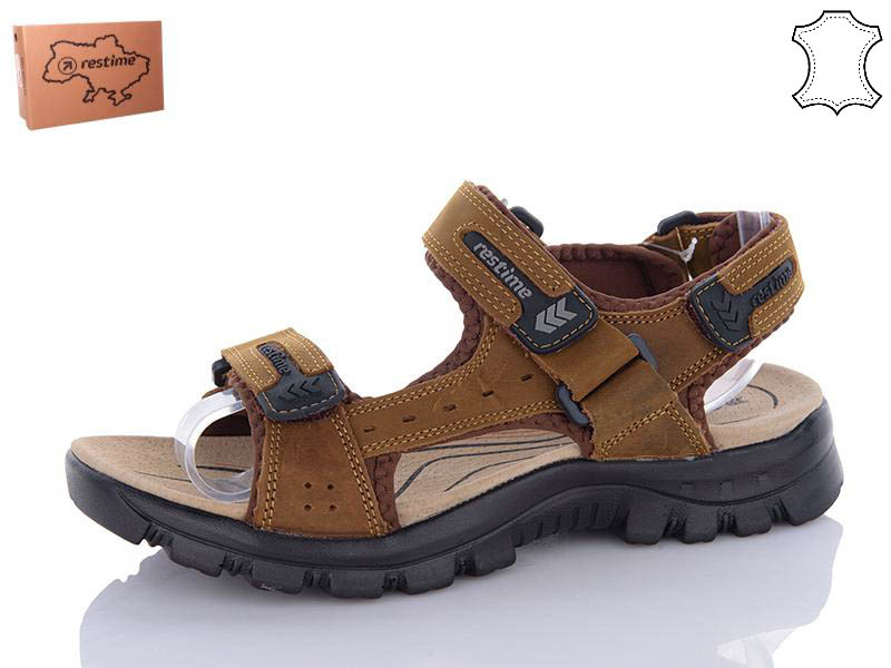 Босоножки Restime (36-41) NWL24040 l.brown (лето)