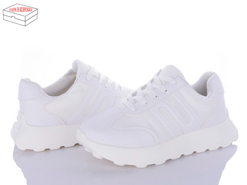 Кроссовки Ailaifa (36-41) 2391 white піна (деми)