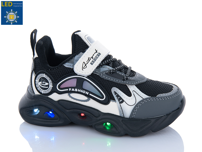 Кроссовки Xifa kids (27-32) 6073-1 LED (деми)