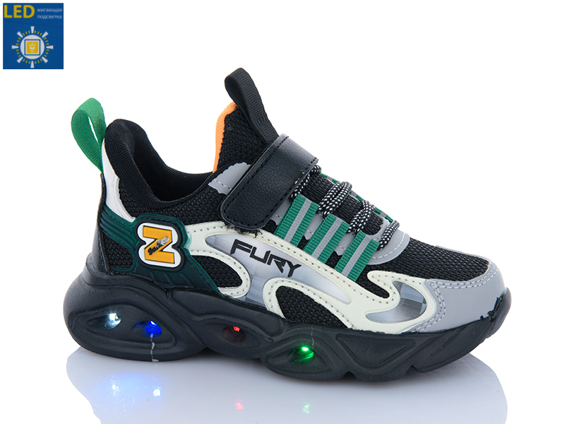 Кроссовки Xifa kids (27-32) 6075-2 LED (деми)