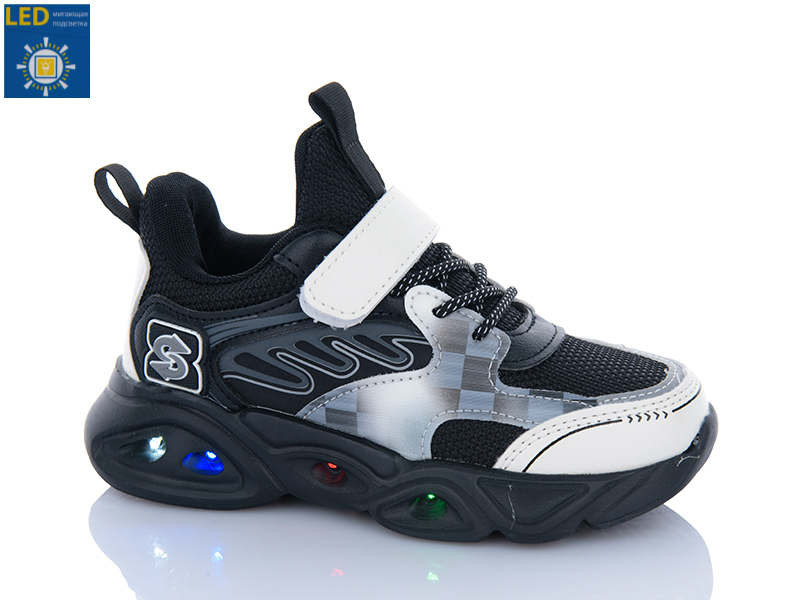 Кроссовки Xifa kids (27-32) 6077-2 LED (деми)