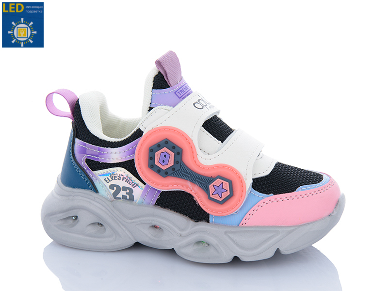 Кроссовки Xifa kids (27-32) 6079-5 LED (деми)
