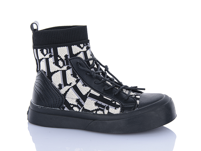 Ботинки Super Gear (31-36) SG03A black (деми)