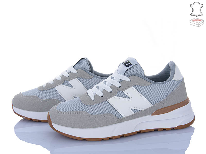 Кроссовки Ailaifa (36-41) N07 grey (деми)