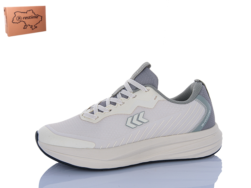 Кроссовки Restime (36-41) BWL26723 beige-olive (деми)