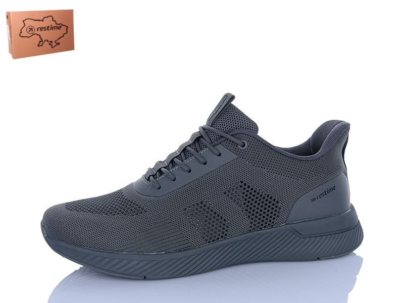 Кроссовки Restime (46-48) RGL26757 grey батал (лето)