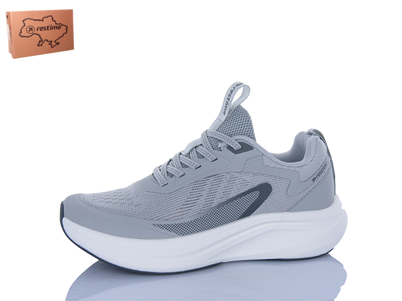 Кроссовки Restime (36-41) SWL26765 l.grey (деми)