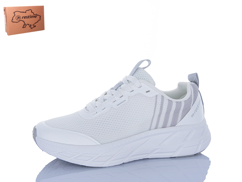 Кроссовки Restime (36-41) UWL26522 white (деми)