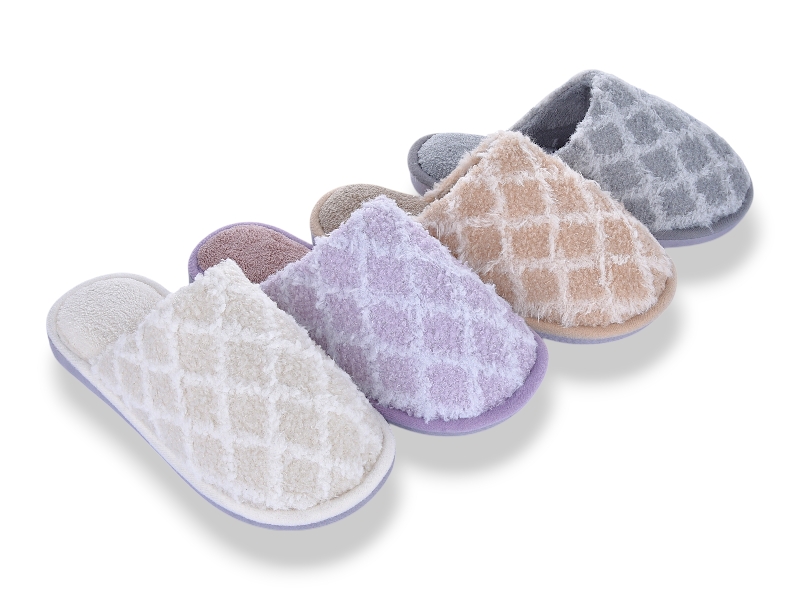 Тапочки Мир (36-41) 4306-MD10287 mix (зима)