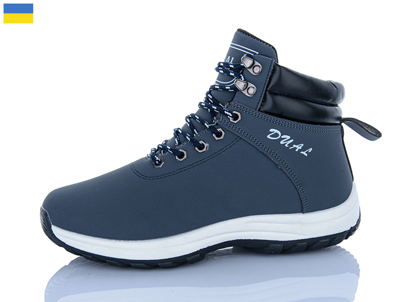 Кроссовки KH Shoes (36-41) 6637 blue (зима)