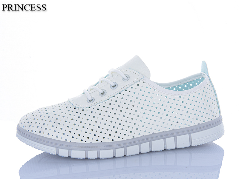 Кроссовки Princess (39-43) 66-1 батал (лето)