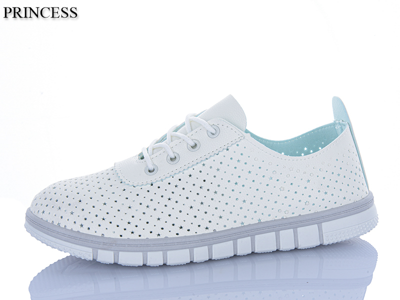Кроссовки Princess (39-43) 66-5 батал (лето)
