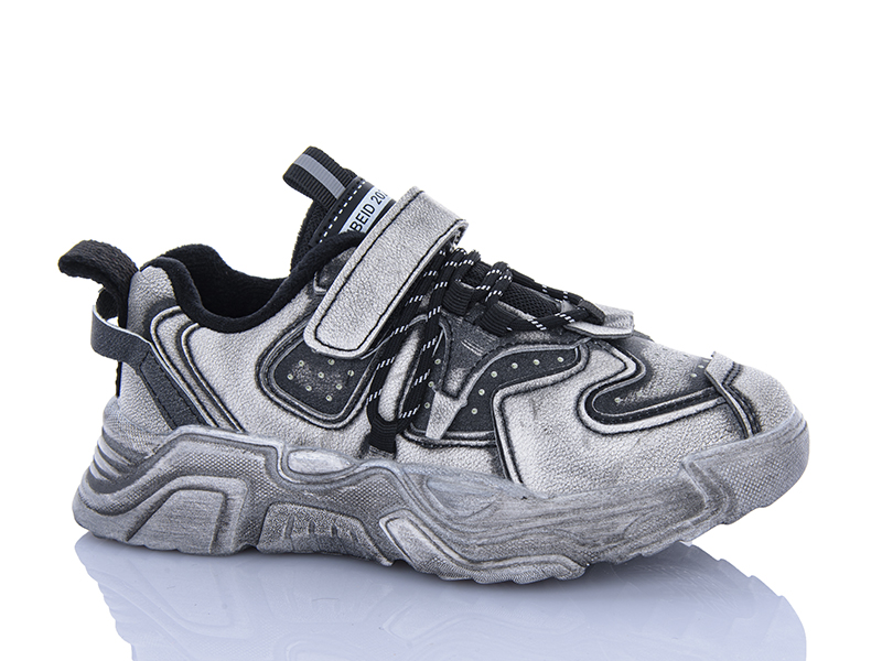 Кроссовки JIBUKANG (32-37) 001-1686 black (деми)