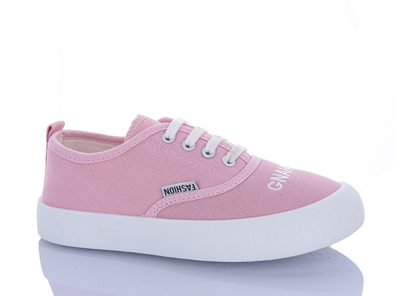 Кеды JIBUKANG (32-37) 01-731 pink (деми)