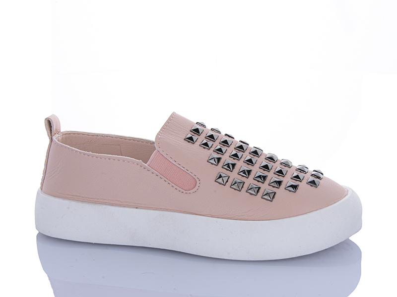 Слипоны JIBUKANG (32-37) 03-728 pink (деми)