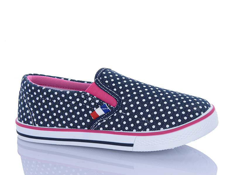 Слипоны JIBUKANG (31-36) 06691-1 navy (деми)
