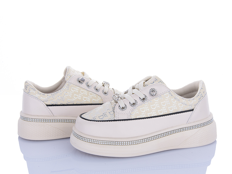 Кроссовки Clibee (31-36) A2220-1 beige (деми)