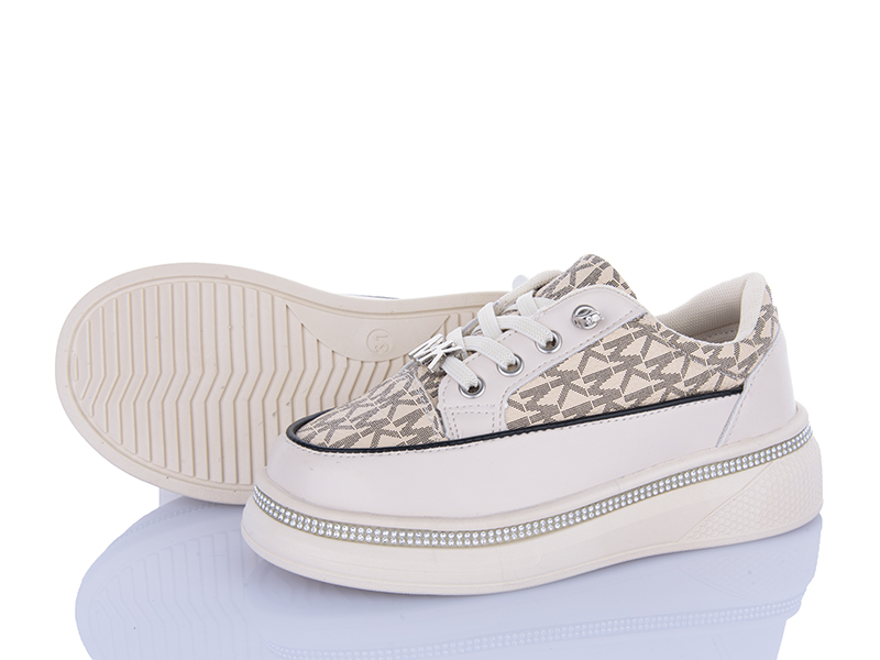 Кроссовки Clibee (31-36) A2221A beige (деми)
