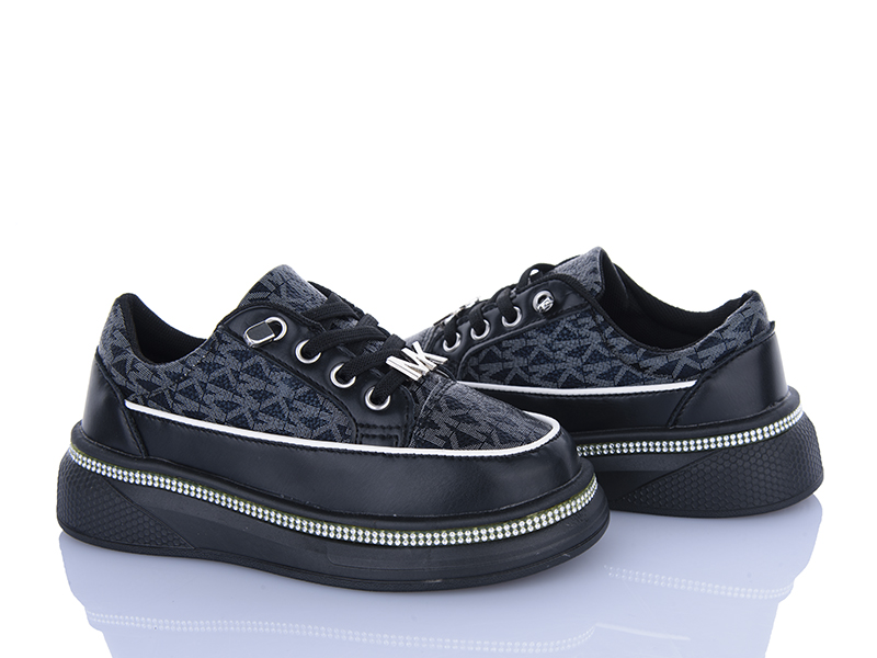 Кроссовки Clibee (31-36) A2221A black (деми)
