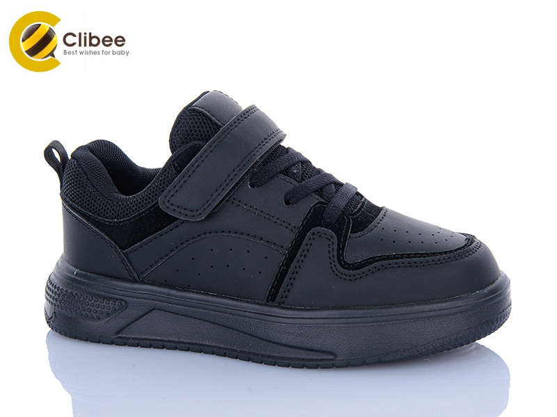 Кроссовки Clibee-Apawwa (32-37) EC377 black (деми)