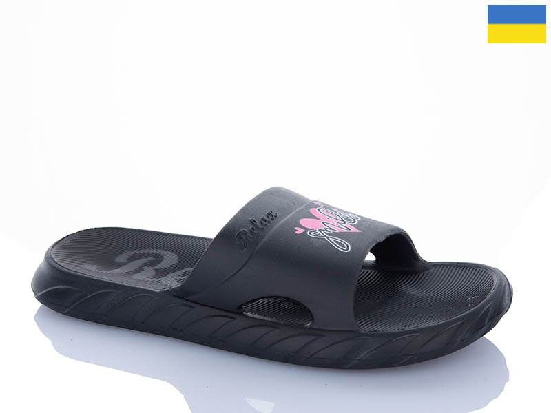 Шлепанцы Inblu (36-41) DS68 чорний (лето)
