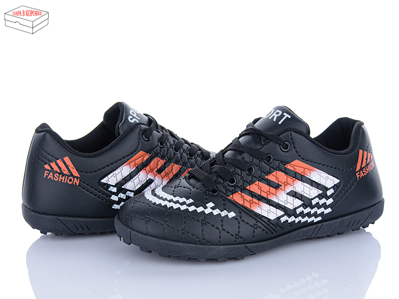Спорт Poni Kids (35-40) 33 black-orange (деми)