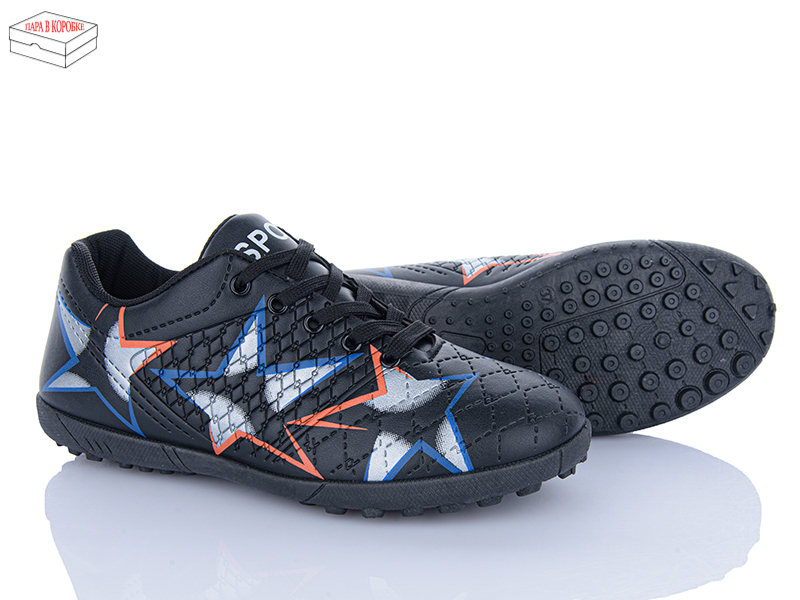 Спорт Poni Kids (35-40) 37 black-blue (деми)