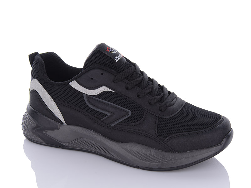 Кроссовки Sharif (40-45) 4217 black-grey (40-45) (деми)
