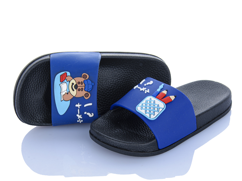 Шлепанцы JIBUKANG (24-29) 00901-2 navy (лето)