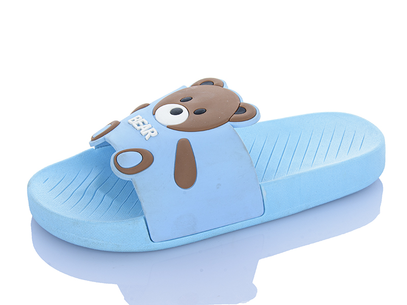 Шлепанцы JIBUKANG (30-35) 02065-09 blue (лето)