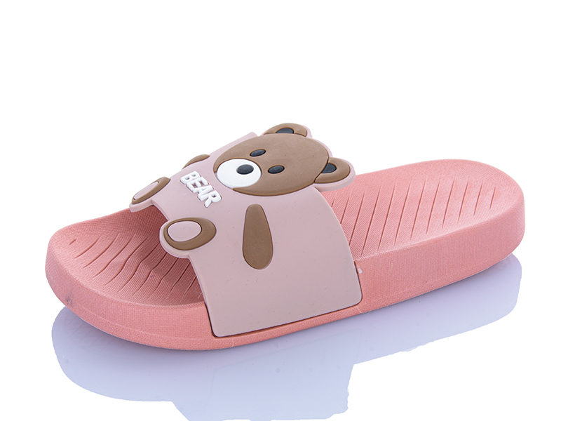 Шлепанцы JIBUKANG (30-35) 02065-09 pink (лето)