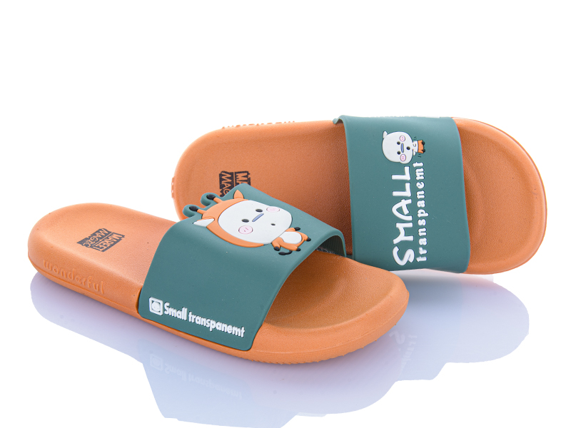 Шлепанцы JIBUKANG (30-35) 0831-01 orange (лето)