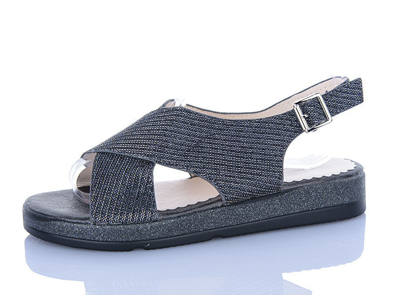 Босоножки JIBUKANG (36-41) A228-05 black (лето)