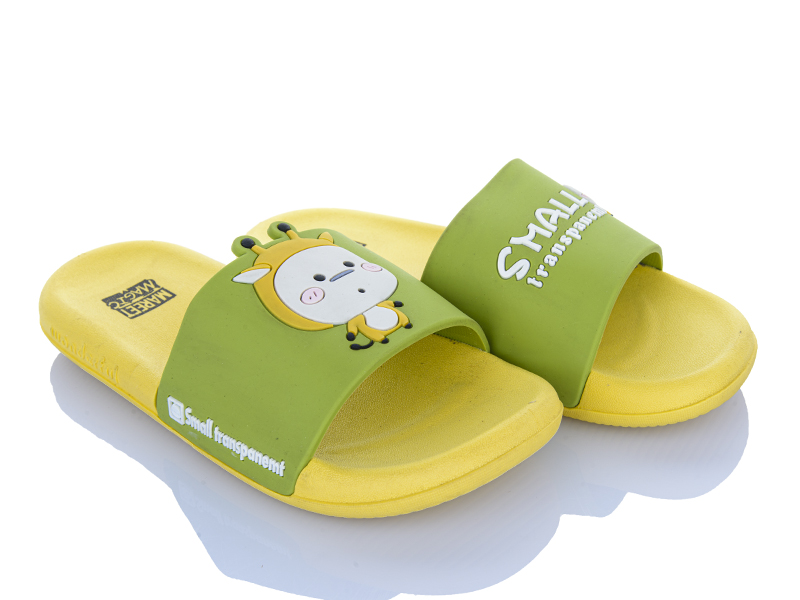 Шлепанцы Super Gear (30-35) 0831-01 yellow (лето)