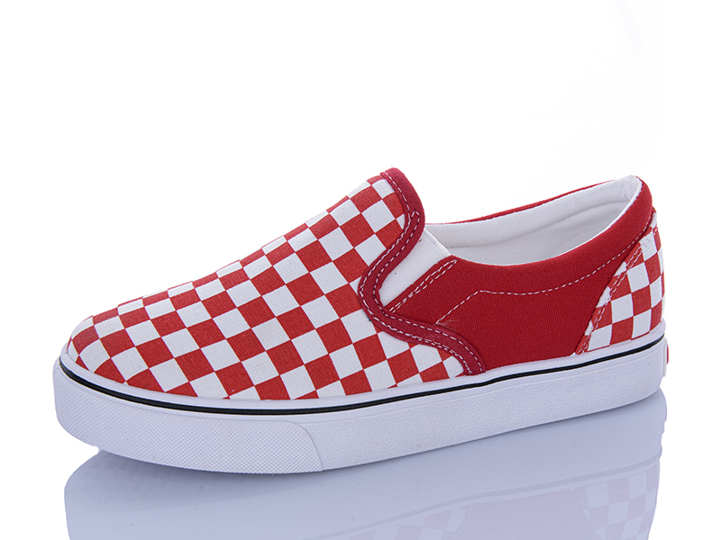 Слипоны JIBUKANG (35-40) 002F red (деми)
