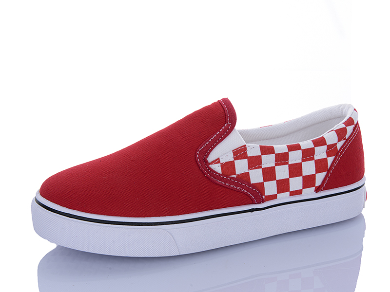 Слипоны JIBUKANG (35-40) 01-222 red (деми)