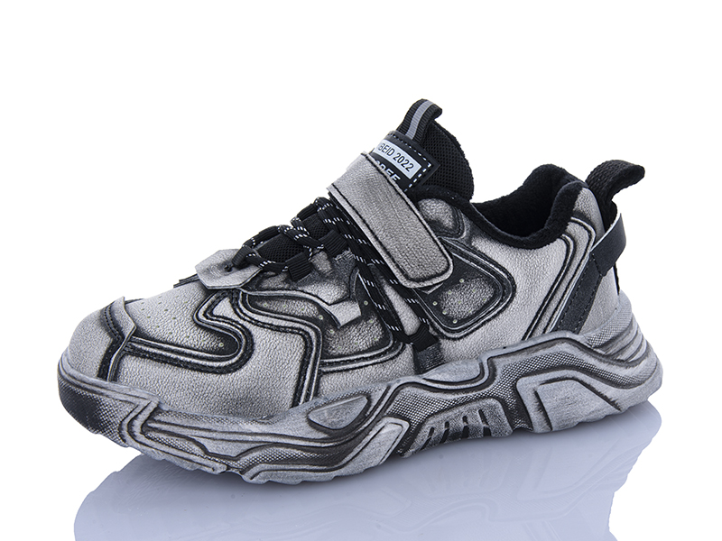 Кроссовки JIBUKANG (37-41) 02686-02 black (деми)