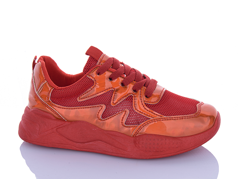 Кроссовки JIBUKANG (36-41) 04-882 red (лето)