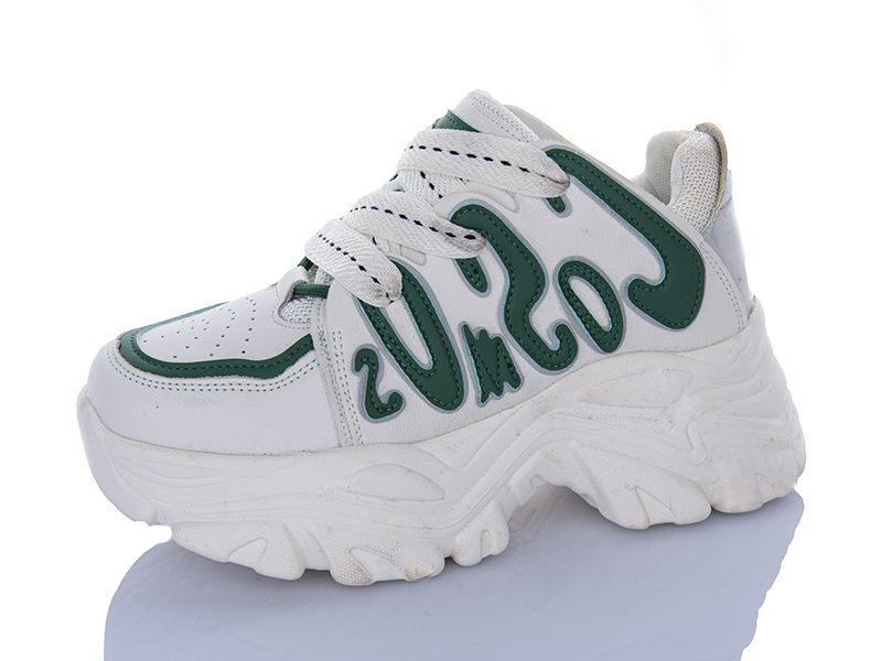 Кроссовки Super Gear (35-40) 01-775 green (деми)