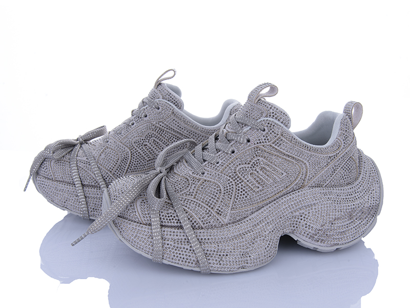 Кроссовки Clibee (36-40) AD180-1 grey (деми)