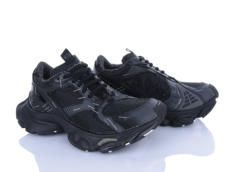 Кроссовки Clibee (35-39) AD2568-1 black (деми)