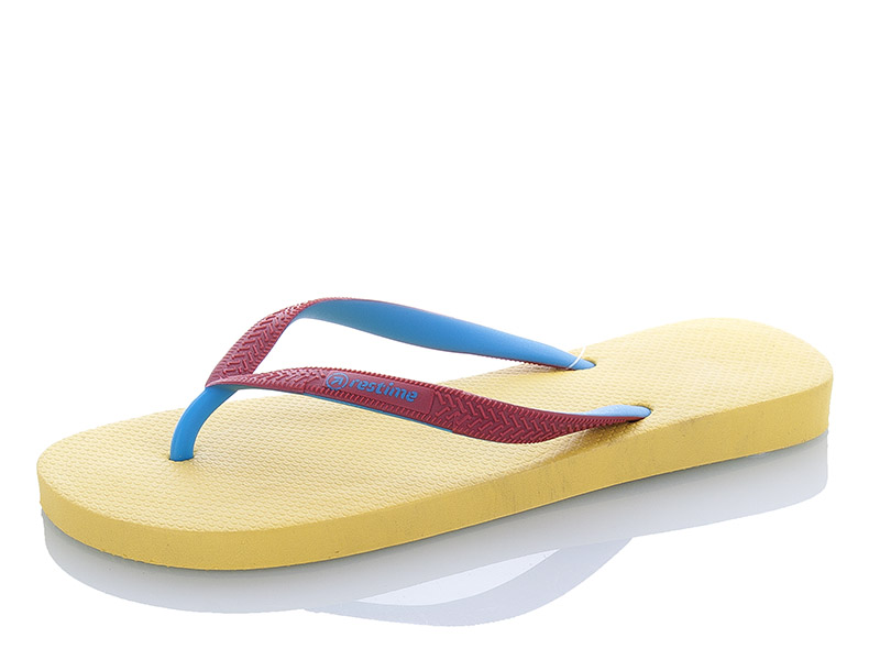 Шлепанцы Restime (36-41) MWL20001 yellow-red (лето)