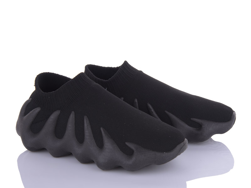 Кроссовки Violeta (36-40) 176-4 black (лето)
