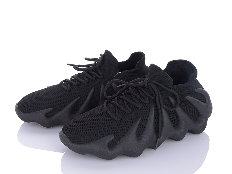 Кроссовки Violeta (36-40) 170-9 black (лето)