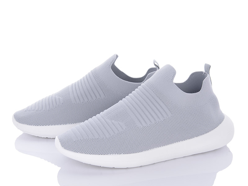 Кроссовки Violeta (40-45) 4-481 l.grey (лето)