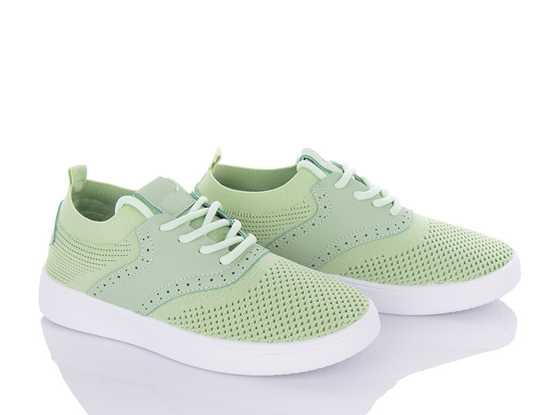 Кроссовки Violeta (36-41) 20-969 green (лето)